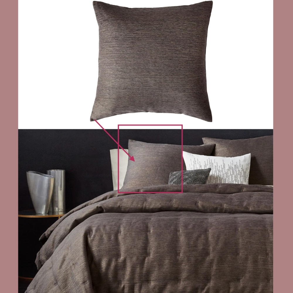 NEW Donna Karan‎ Home [ Euro European Sham ] Pillow for Radiance Collection